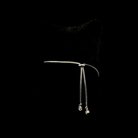 Evil Eye 92.5 Sterling Silver Flexi Bracelet with Lashes